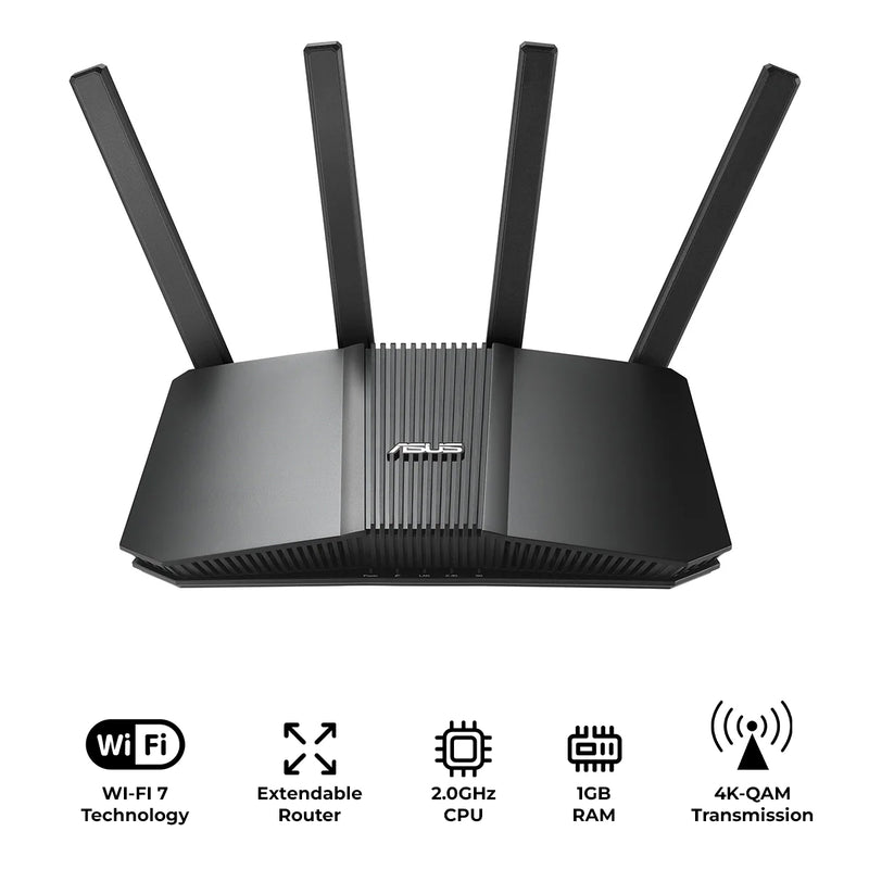 Asus RT-BE58U BE3600 Dual Band WiFi 7 Extendable Router