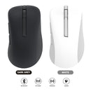 Asus MD102 Wireless Mouse (White, Dark Grey)