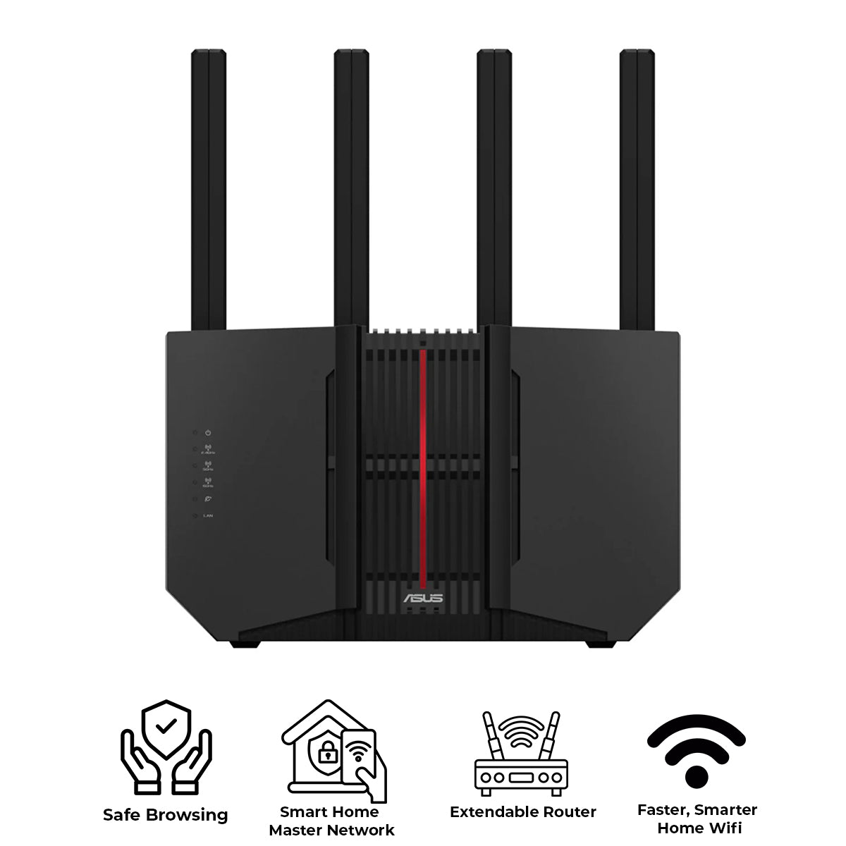Asus RT-BE92U BE9700 Tri-Band WiFi 7 Extendable Router