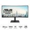 Asus VA34VCPSR 34" WQHD (3440X1440) 100Hz 4ms(GTG) VA Curved USB-C Docking Monitor