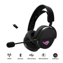 Asus ROG Pelta Tri-Mode RGB Wireless Gaming Headset (Black) (A501)