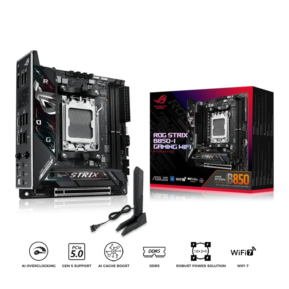 Asus ROG Strix B850-I Gaming WiFi DDR5 AMD Motherboard
