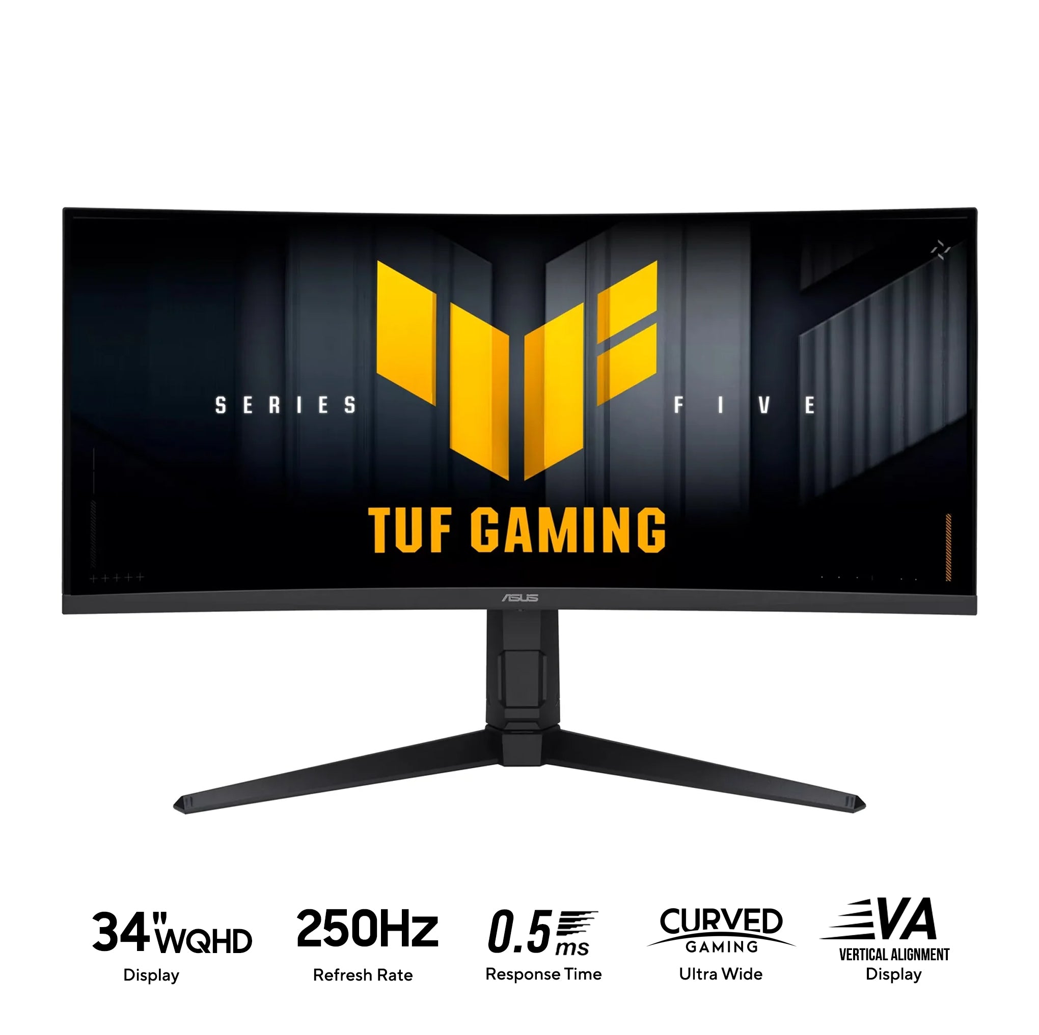 Asus TUF Gaming Series 5 VG34WQML5A 34" WQHD (3440x1440) 250Hz 0.5ms Ultra Wide Curved Gaming Monitor