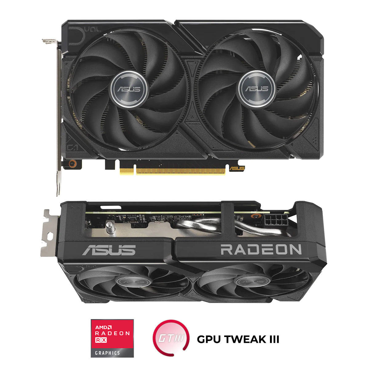 Asus Dual AMD Radeon RX 9060 XT 8GB GDDR6 Graphics Card