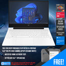 HP Victus 15-FB0124AX Gaming Laptop (Ceramic White) | 15.6" diagonal, FHD (1920 x 1080) | Ryzen™ 5 5600H | 8GB RAM | 512GB SSD | Radeon™ RX 6500M | Windows 11 Home | MS Office Home & Student 2021 | HP Prelude 15.6”  Topload Bag