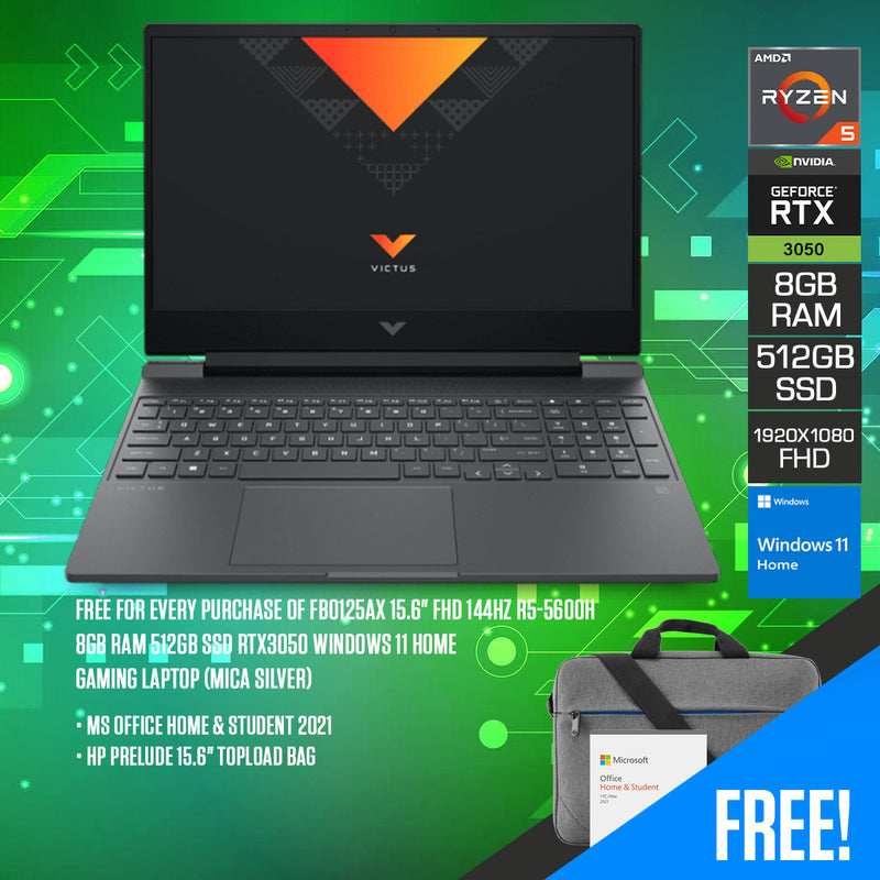 HP Victus 15-FB0125AX Gaming Laptop (Mica Silver)
