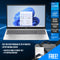 HP 15-FD0130TU Laptop (Natural Silver) | 15.6” FHD (1920x1080) | i5-1335U | 8GB RAM | 512GB SSD | Intel UHD Graphics | Windows 11 Home | MS Office Home & Student 2021 | HP 2Z8P4AA Sling Bag