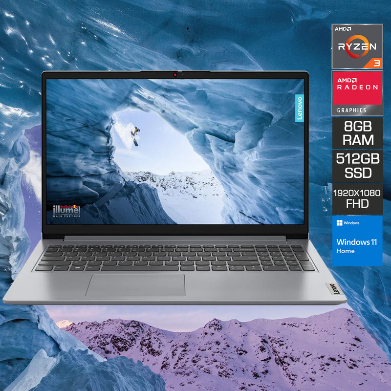 Lenovo Ideapad 1 15AMN7 82VG00FEPH Laptop (Cloud Grey) | DataBlitz