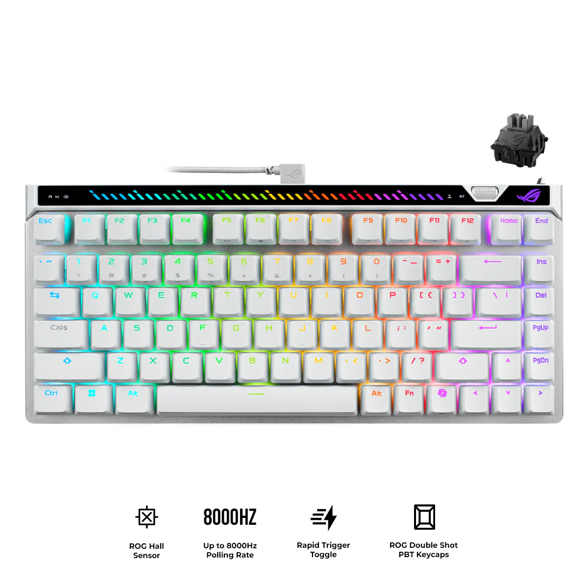 ASUS M705 ROG Falchion Ace 75HE 75% Wired Analog Gaming Keyboard