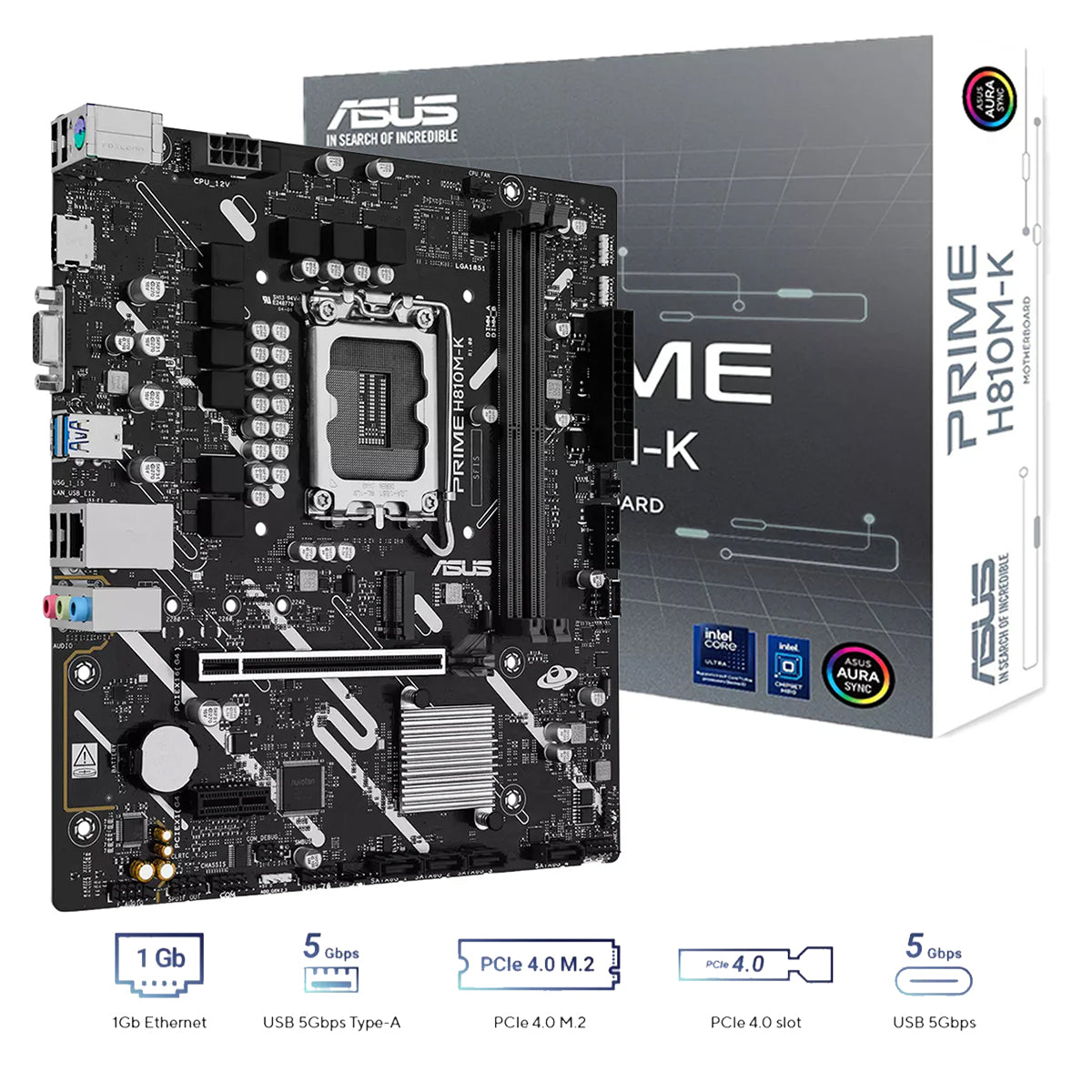 ASUS Prime H810M-K DDR5 Intel Motherboard