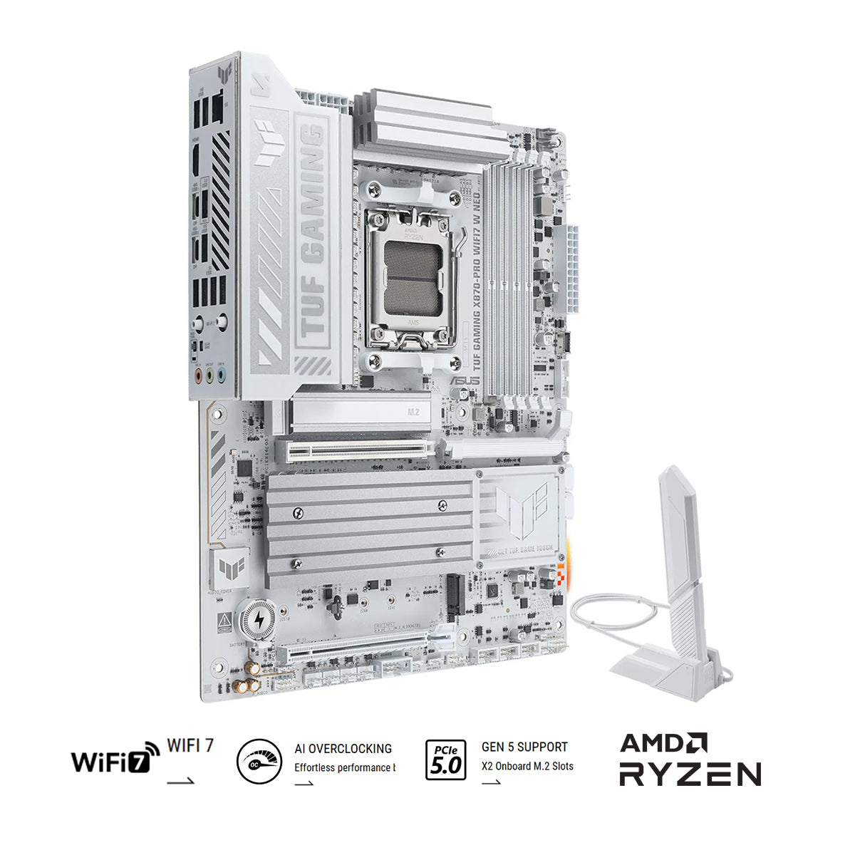 ASUS TUF Gaming X870-Pro WiFi7 W Neo DDR5 AMD Motherboard