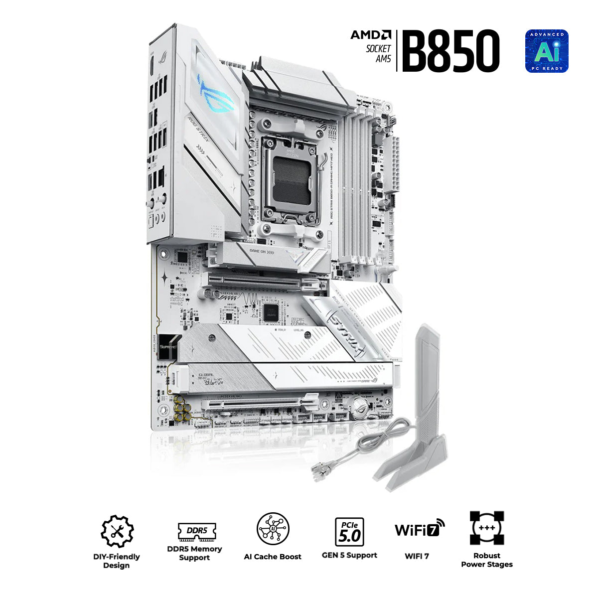 ASUS ROG Strix B850-A Gaming WiFi7 Neo DDR5 AMD Motherboard