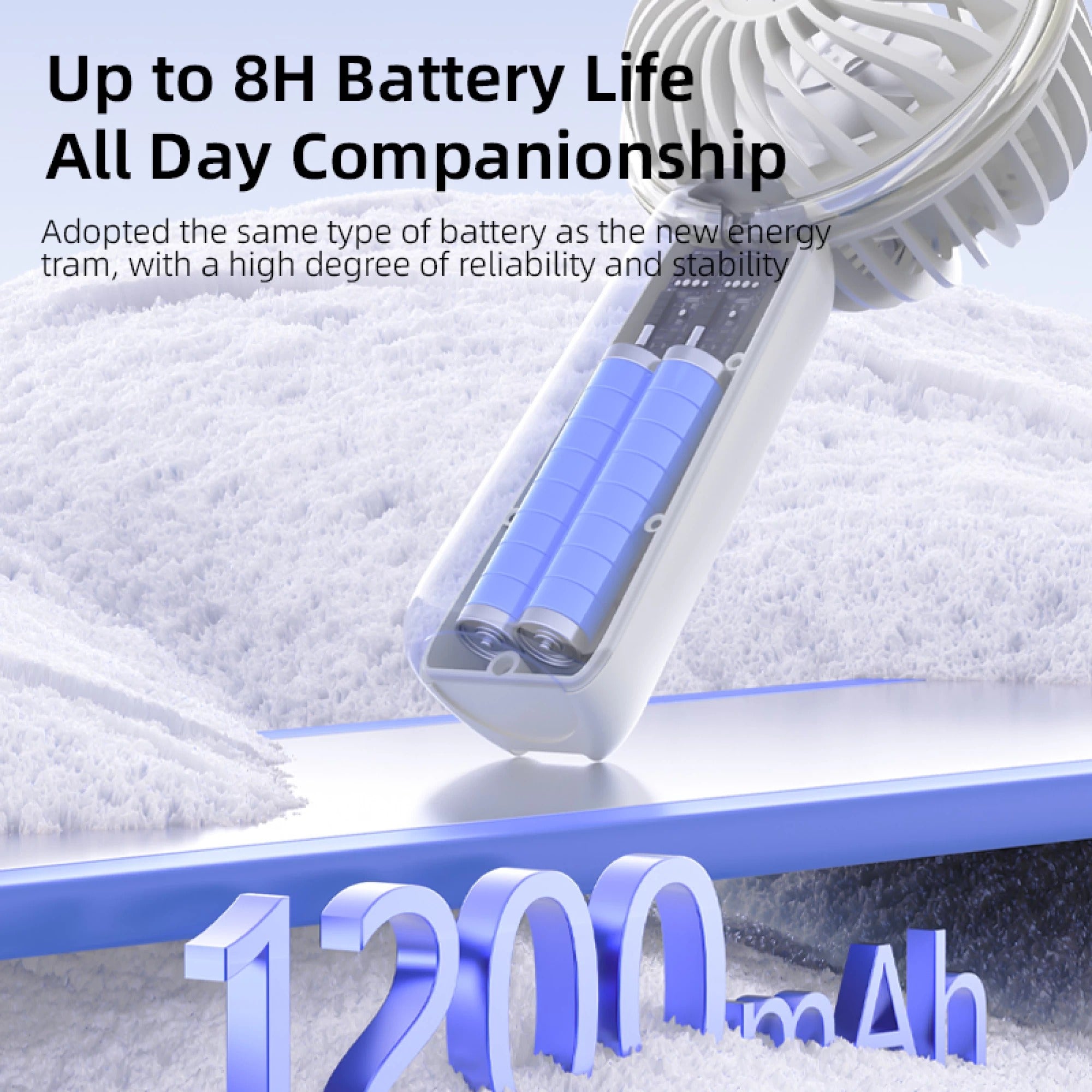 Vyvylabs Babbit Handheld Mini Fan 1200mAh | DataBlitz