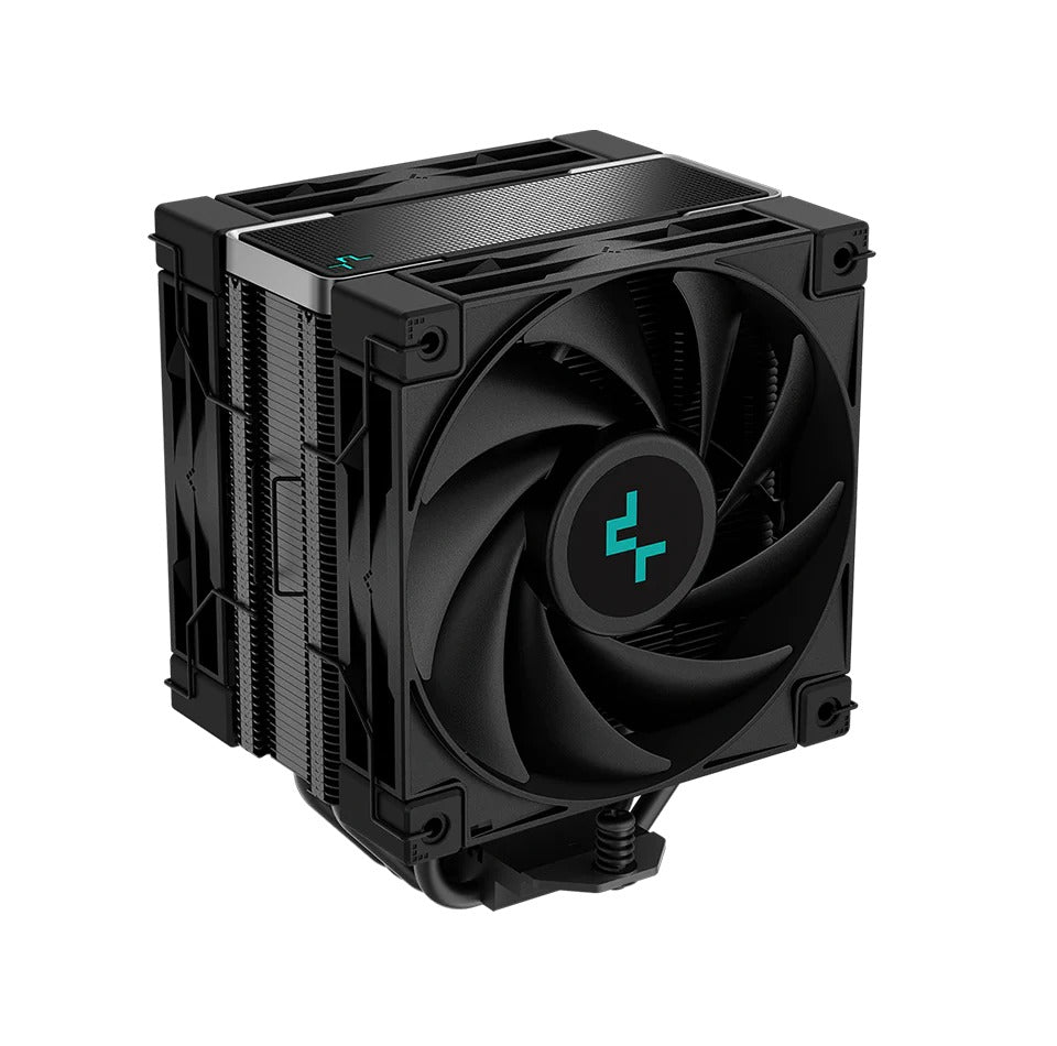 Deepcool AK400 Zero Dark Plus Performance Dual-Fan CPU Cooler (Black)