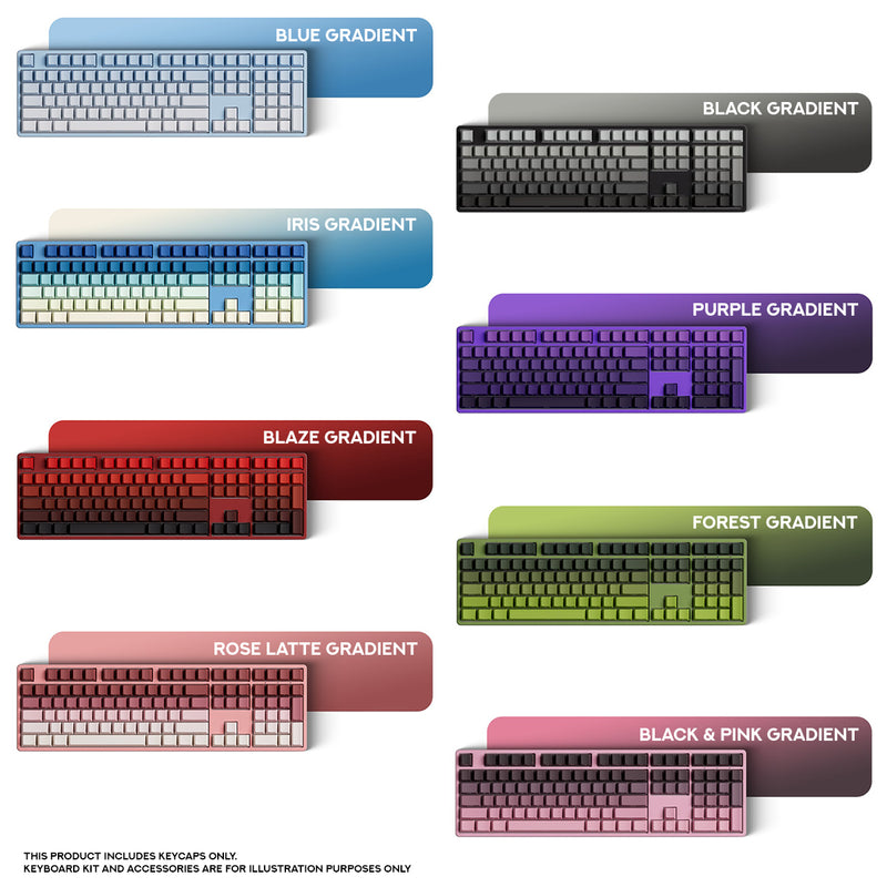 Veekos Keycap Set Cherry Profile 135 Keys