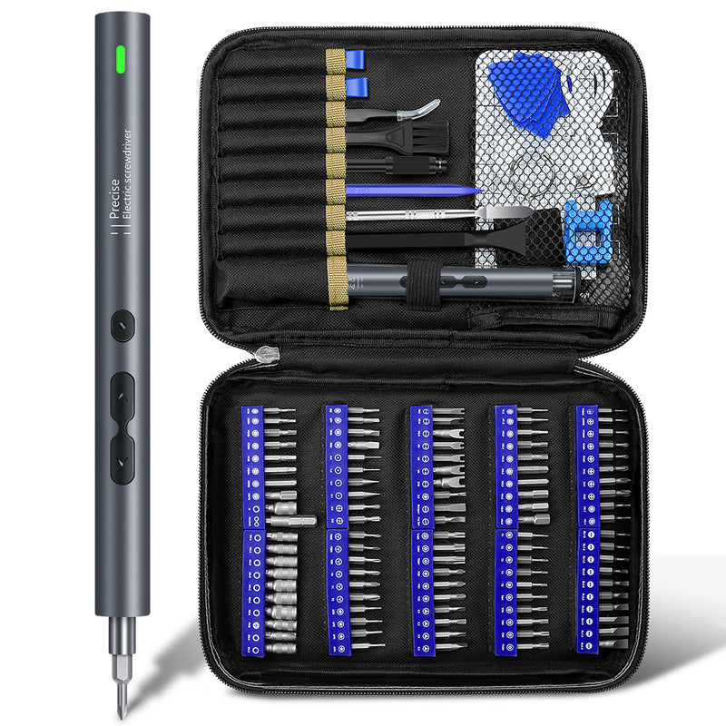 UF Tools 120-in-1 Precision Electric Screwdriver Set (w/ Cloth Bag) (NO-882039)