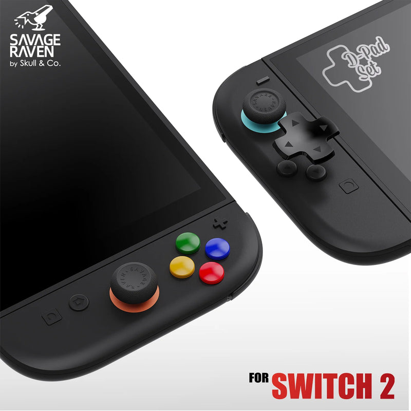 Skull & Co. D-Pad Button Cap Set for Nintendo Switch 2