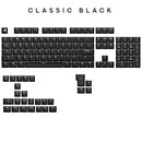 Glorious GPBT Basics Keycaps 130 Keys (Classic Black, Potion Pink, Epic Purple, Revive Red)