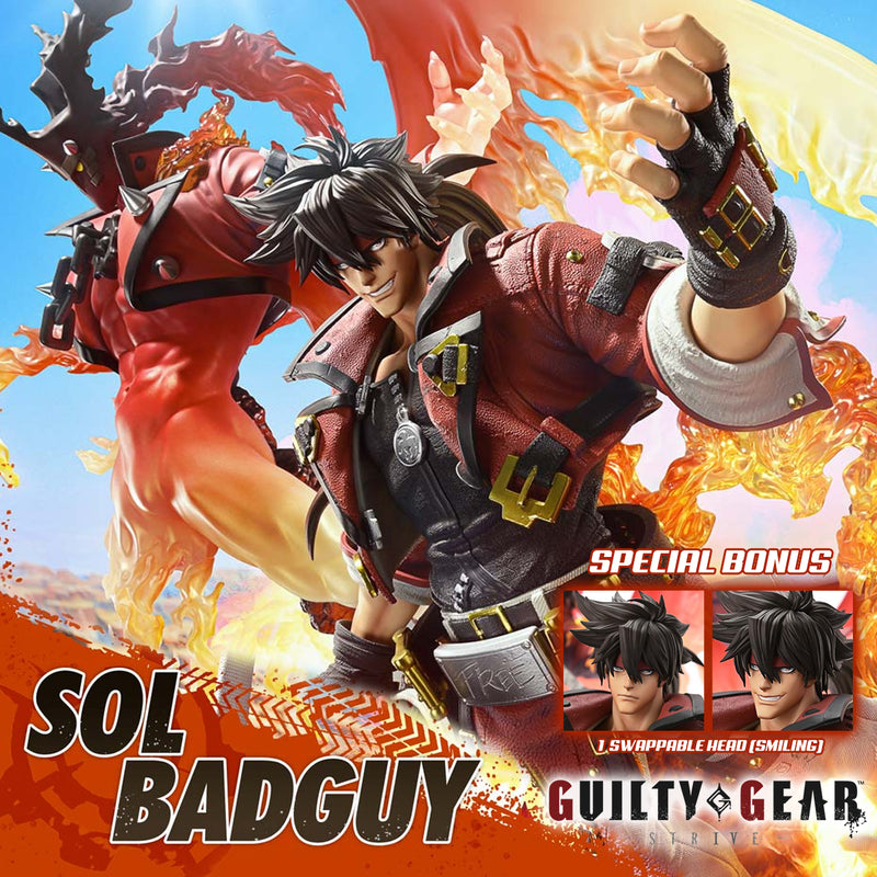 Ultimate Premium Masterline Guilty Gear Strive - Sol Badguy (Bonus Version) Pre-Order Downpayment