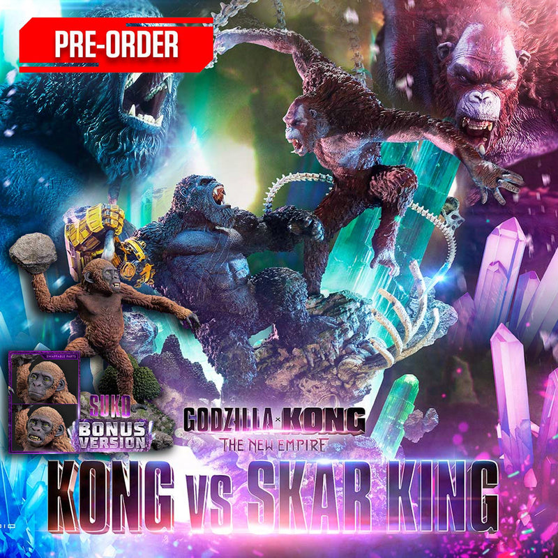 Ultimate Diorama Masterline Godzilla x Kong: The New Empire (Film) Kong vs. Skar King