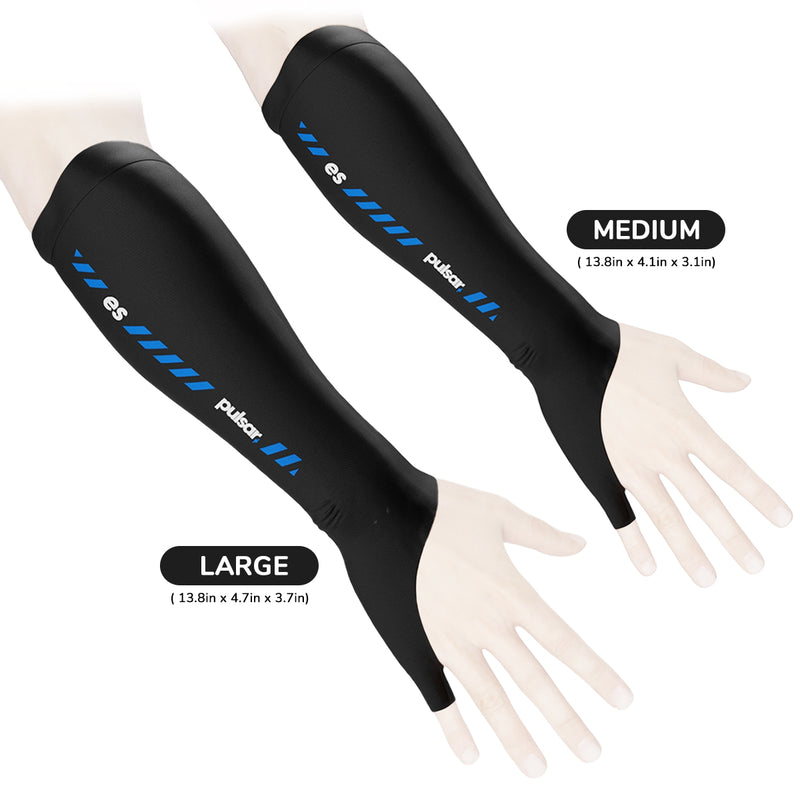 Pulsar ES eSports Arm Sleeve Open Palm Long - Black (M, L)