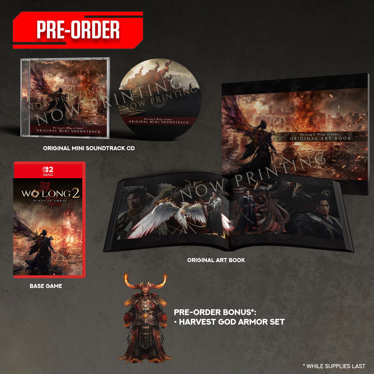 Nintendo Switch 2 Wo Long 2: Wings of Ember Premium Edition Pre-Order