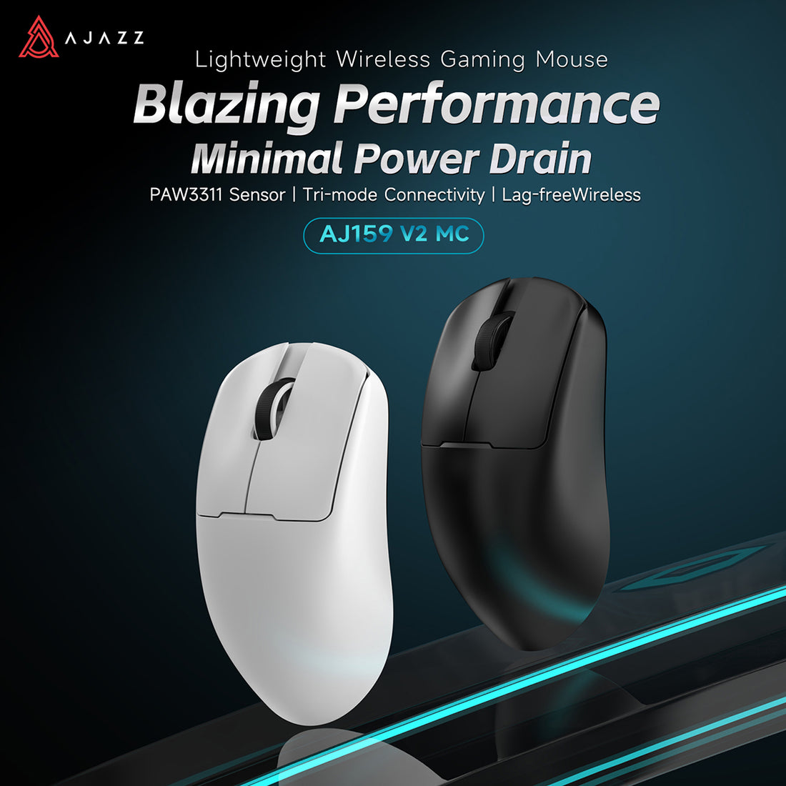 Nacodex x Ajazz AJ159 V2 MC Tri-Mode Gaming Mouse | DataBlitz