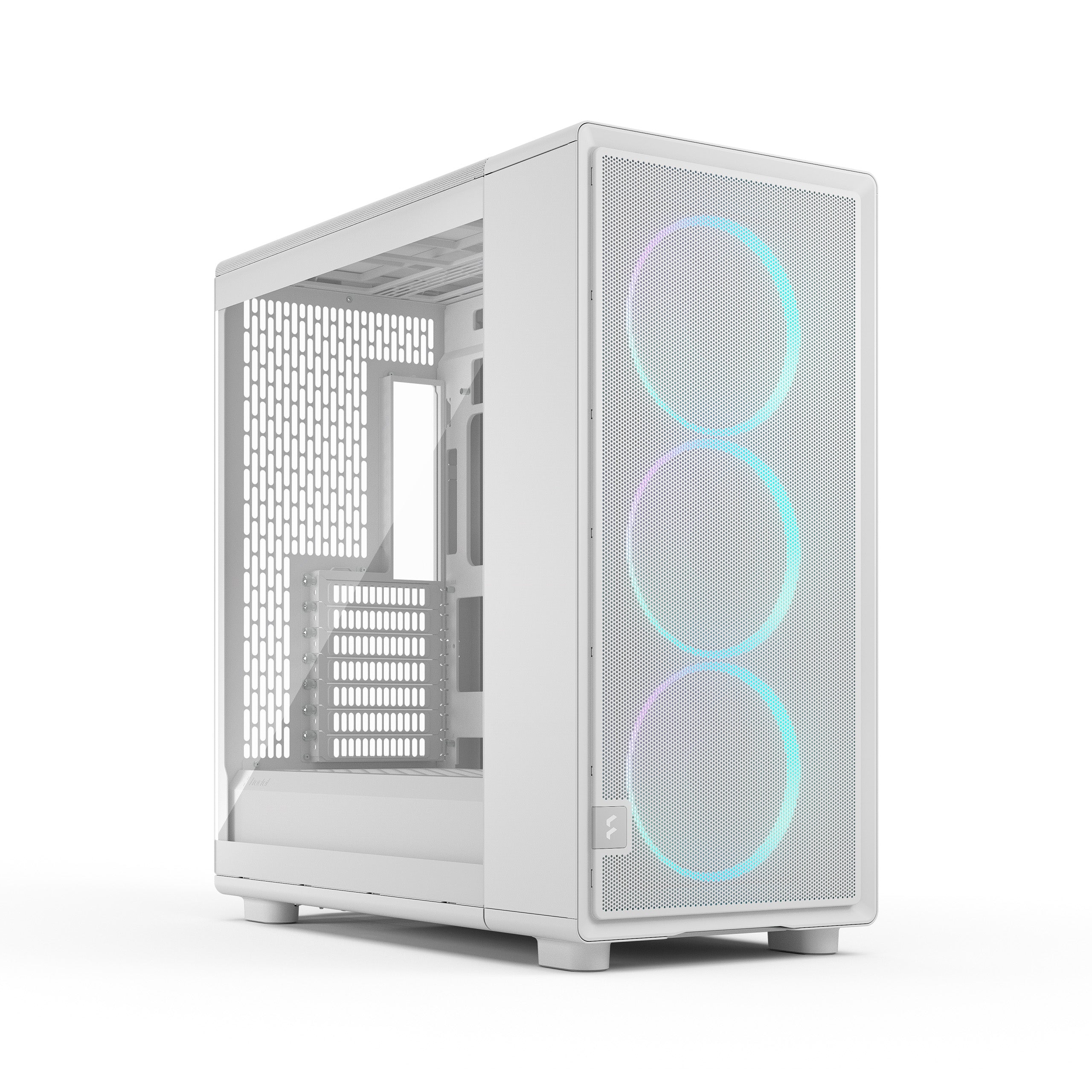 Fractal Design Epoch XL Computer Case (RGB White TG Clear Tint) (FD-C-EPO1X-05)