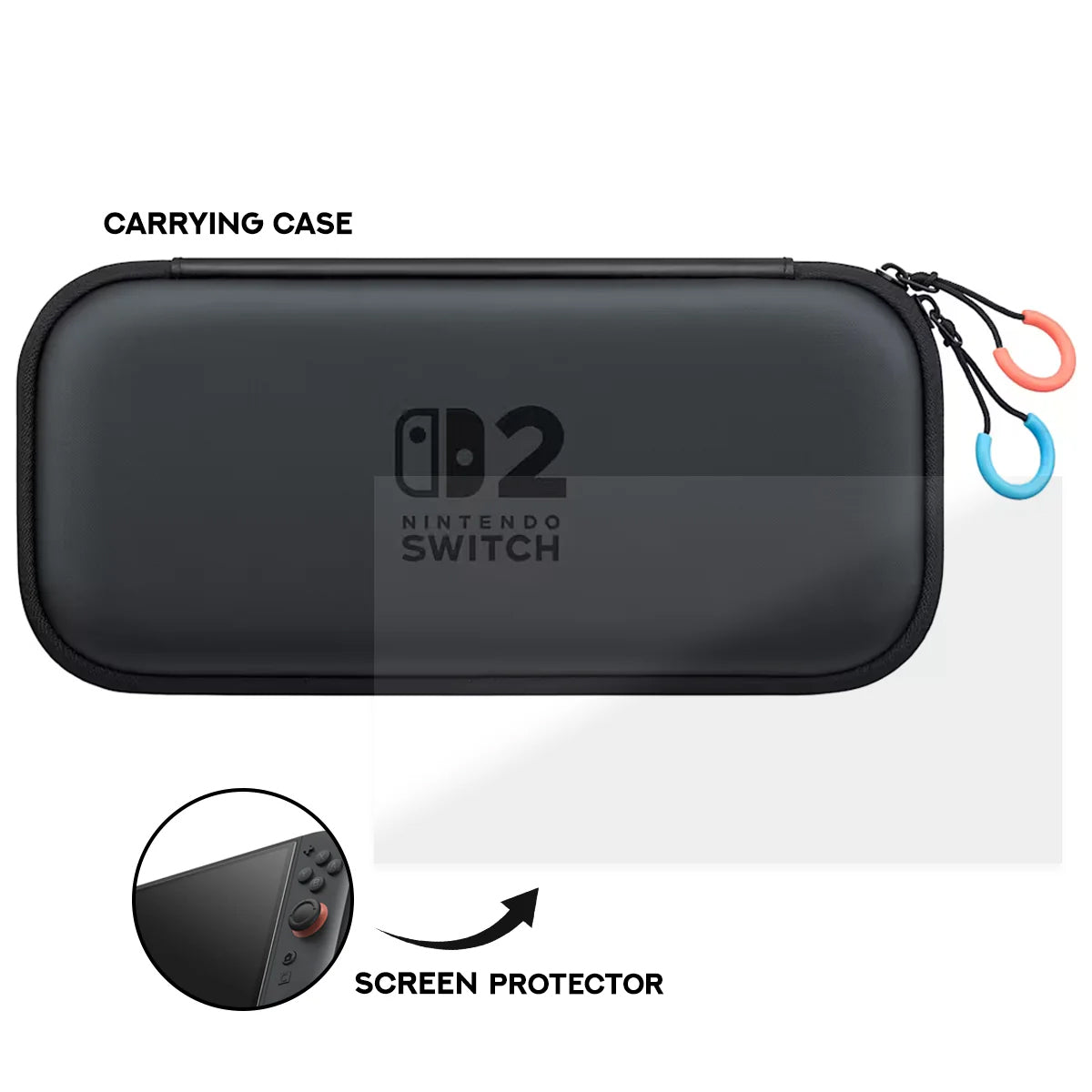 Nintendo Switch 2 Carrying Case & Screen Protector