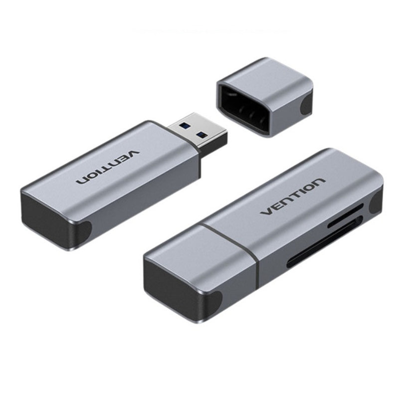 Vention 2-in-1 USB 3.0-A SD & TF Card Reader (CLIH0)