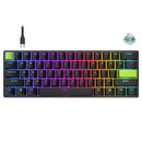 Royal Kludge RK-C61 Single-Mode RGB 61 Keys Hot Swappable Magnetic Mechanical Keyboard Black/Green