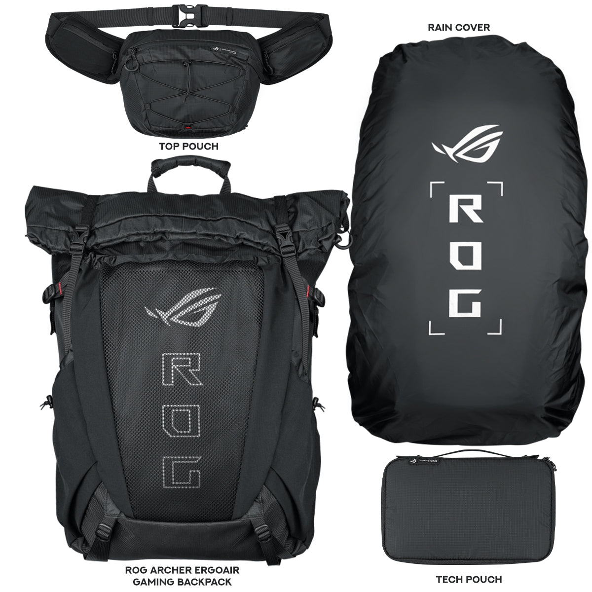 Asus ROG Archer ErgoAir Gaming Backpack (BP3800)