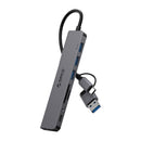 Orico YSA8-U3 8-Port Mini USB 3.0 Hub (Dark Grey)