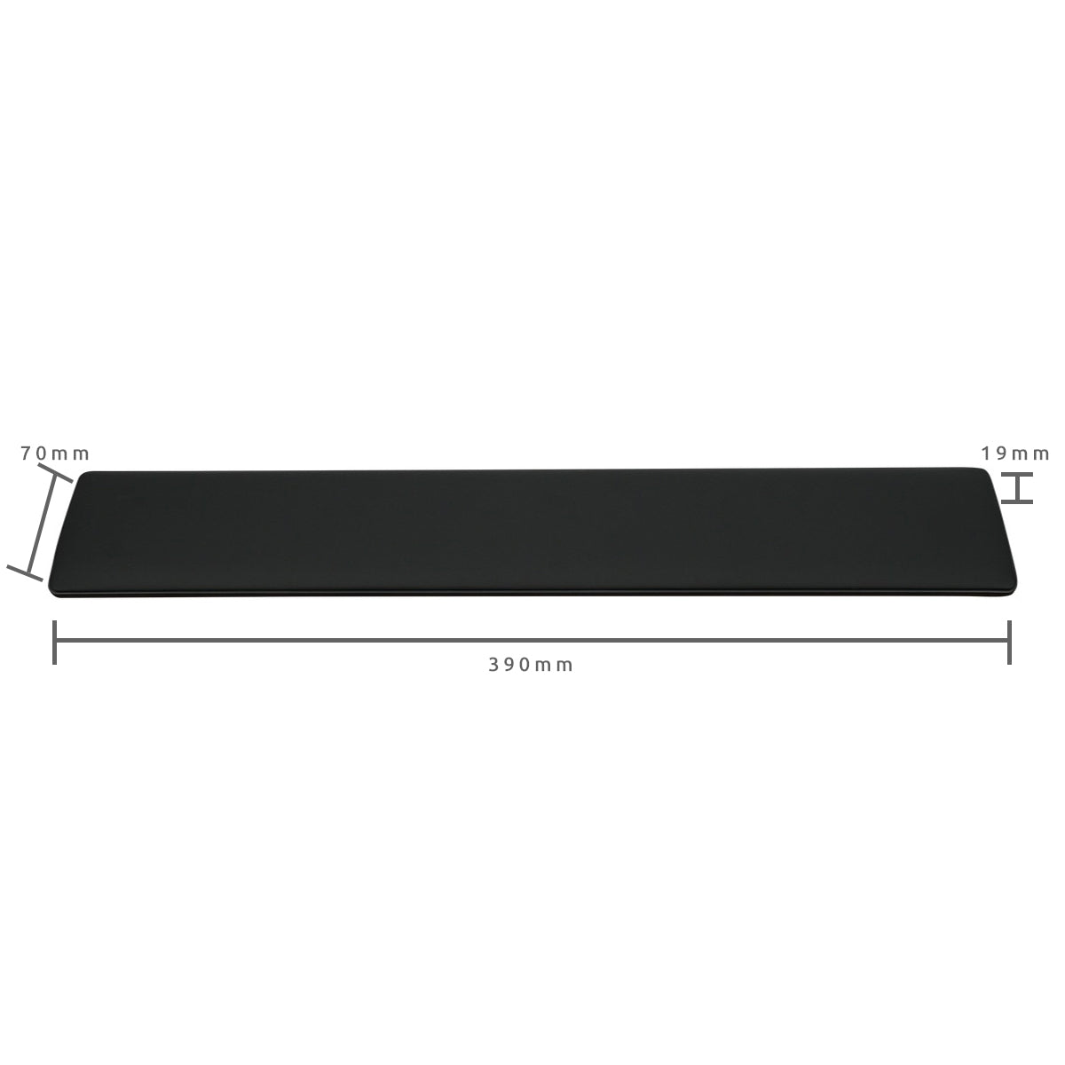 MonsGeek Wrist Rest (Black) (98 Size)