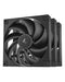 DeepCool FD14 3x140mm Performance Fans (Black, White)