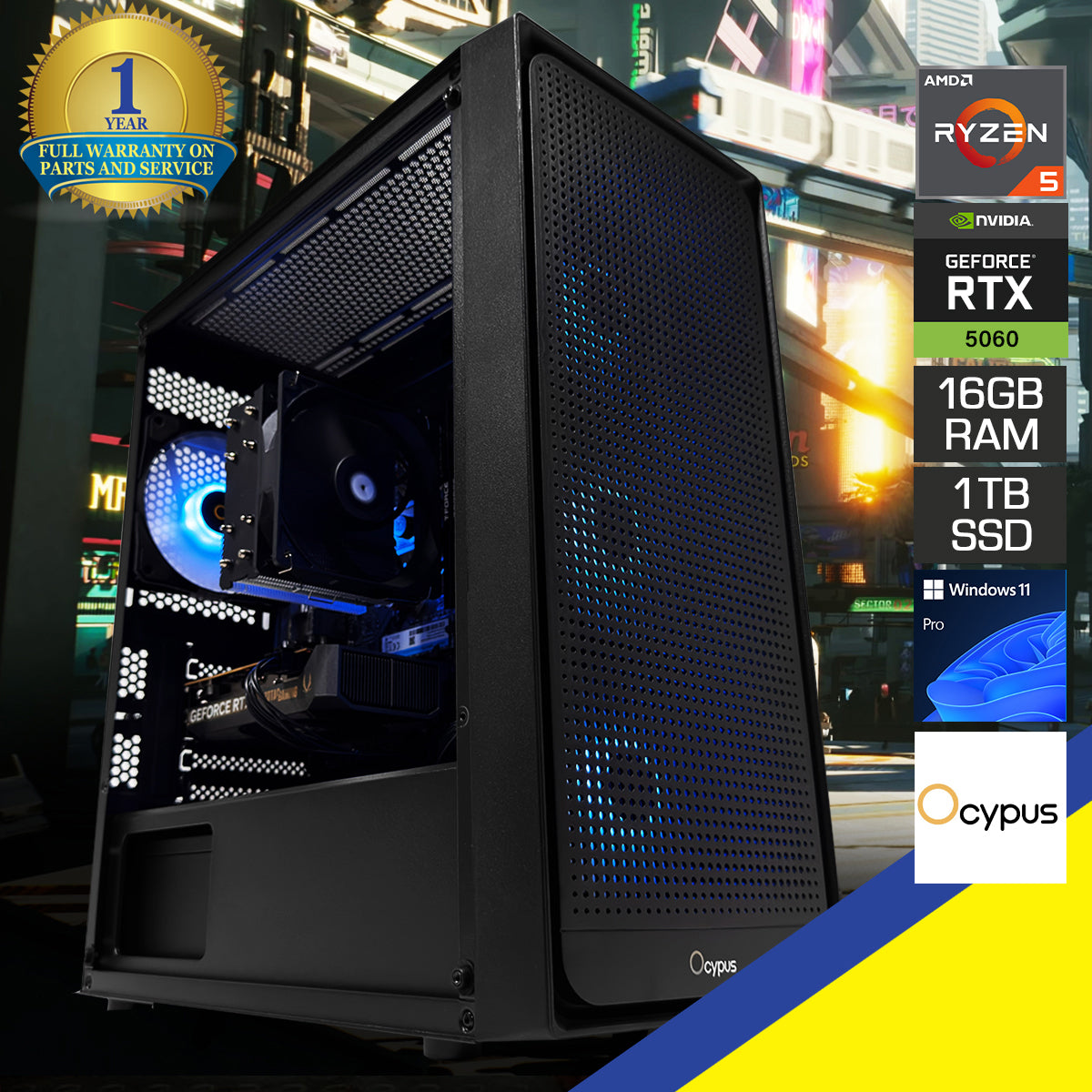 Sigma C50 Black Desktop Gaming PC