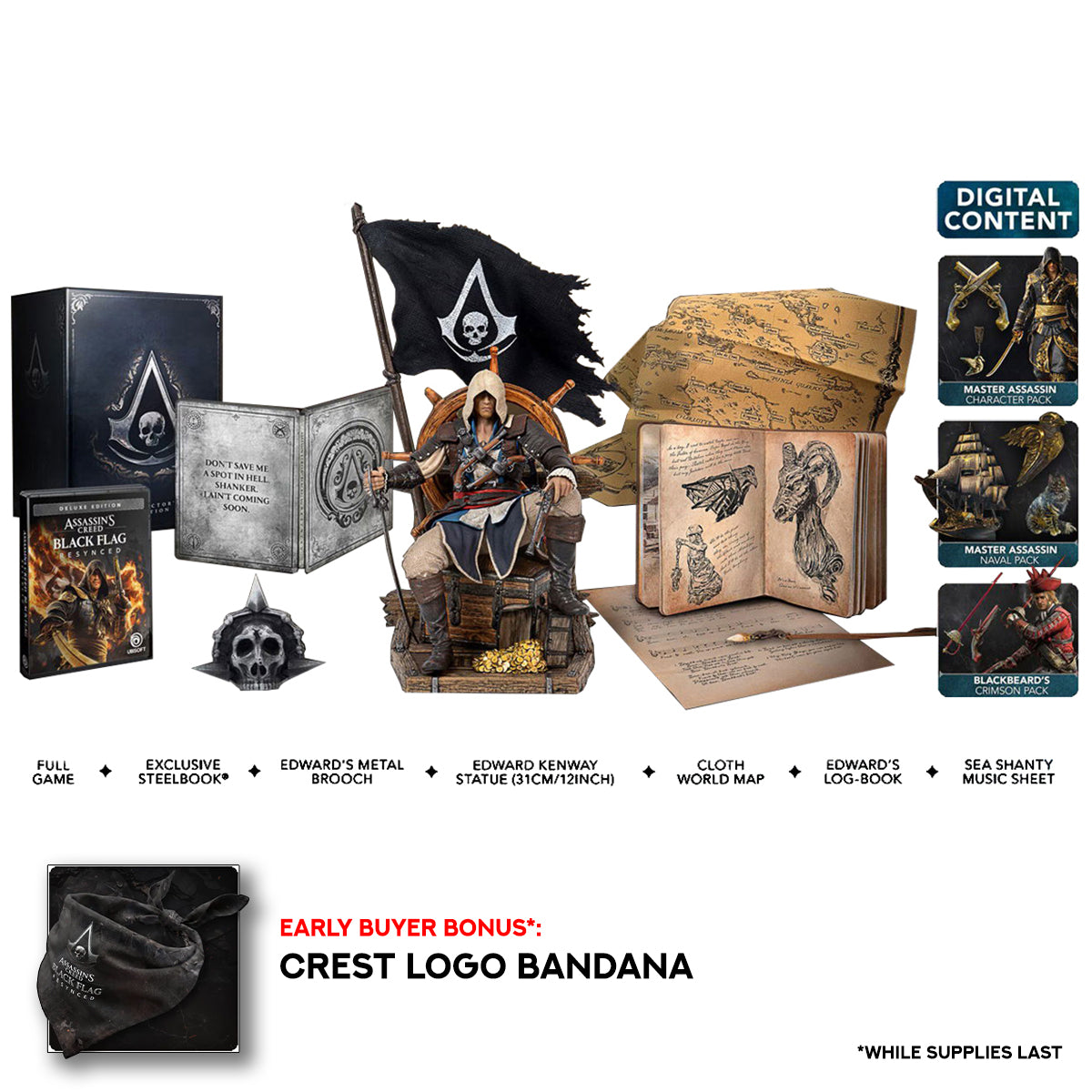 PS5 Assassins Creed Black Flag Resynced Collectors Edition (Asian)