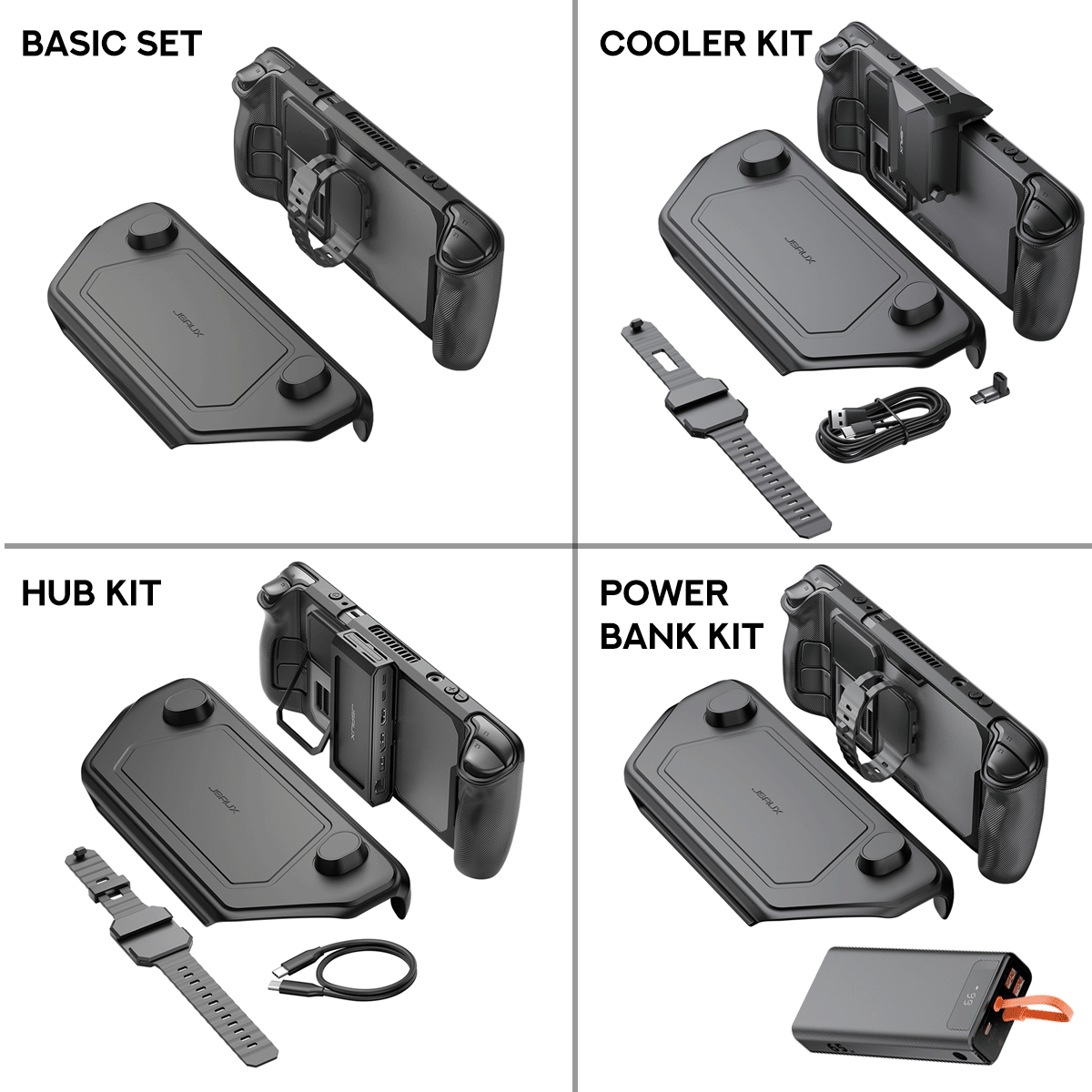 JSAUX ModCase for Steam Deck/ Steam Deck OLED