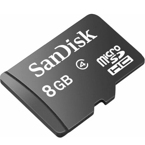 SANDISK MICRO SDHC 8GB (FOR MOBILE PHONES)