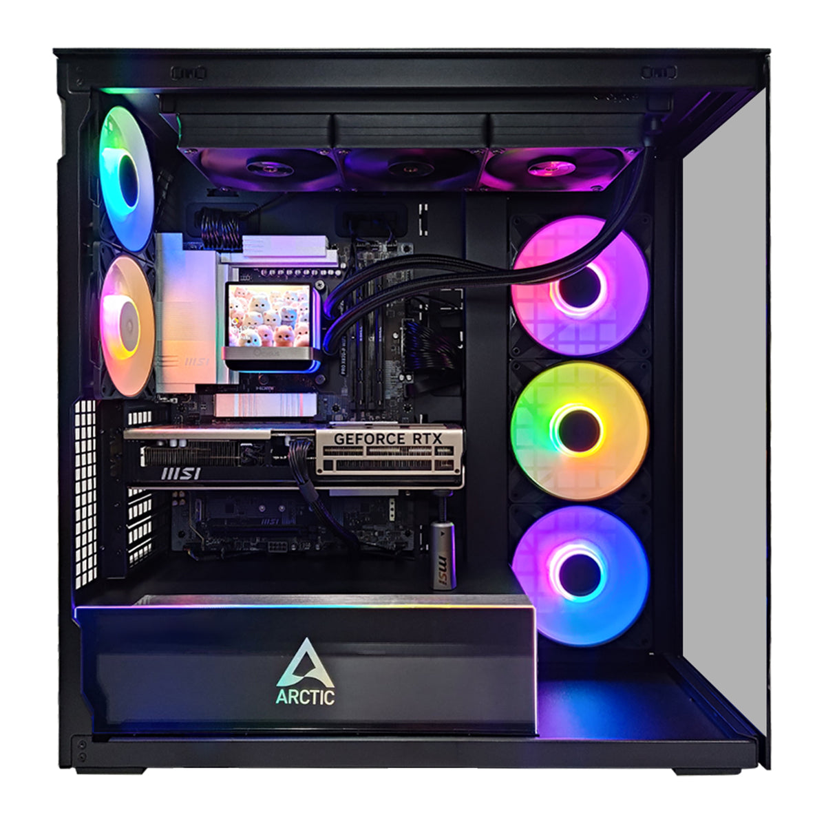 Ultra Xtender Black Desktop Gaming PC | AMD Ryzen 7 9800X3D | 32GB RAM | 1TB SSD | RTX 5080 | Windows 11 Pro