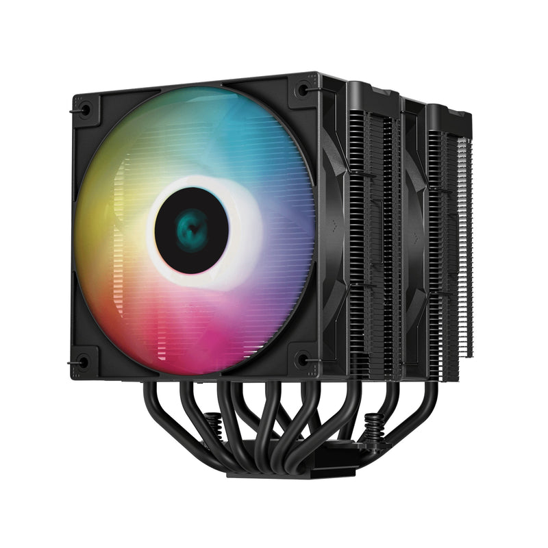 Deepcool AG620 Digital BK ARGB Dual-Tower CPU Cooler With A Temperature Display | DataBlitz