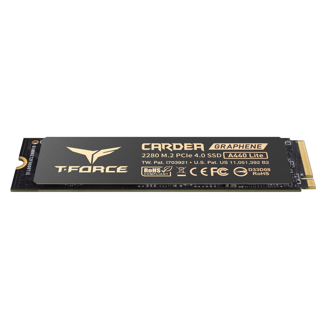 TeamGroup T-Force Cardea A440 Lite M.2 2280 PCIe Gen4 x4 NVMe 7400MB/s Read Gaming SSD