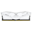 Teamgroup T-Force Delta RGB 32GB (2x16GB) DDR5 Gaming Desktop Memory (White) | DataBlitz