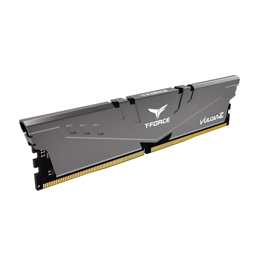 TeamGroup T-Force Vulcan Z 8GB (1x8GB) DDR4 3600MHz CL18-22-22-42 1.35V Desktop Memory (Grey)