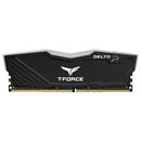 TeamGroup T-Force Delta RGB DDR4 8GB (1x8GB) 3200MHz CL16-18-18-38 1.35V Gaming Desktop Memory (Black, White)