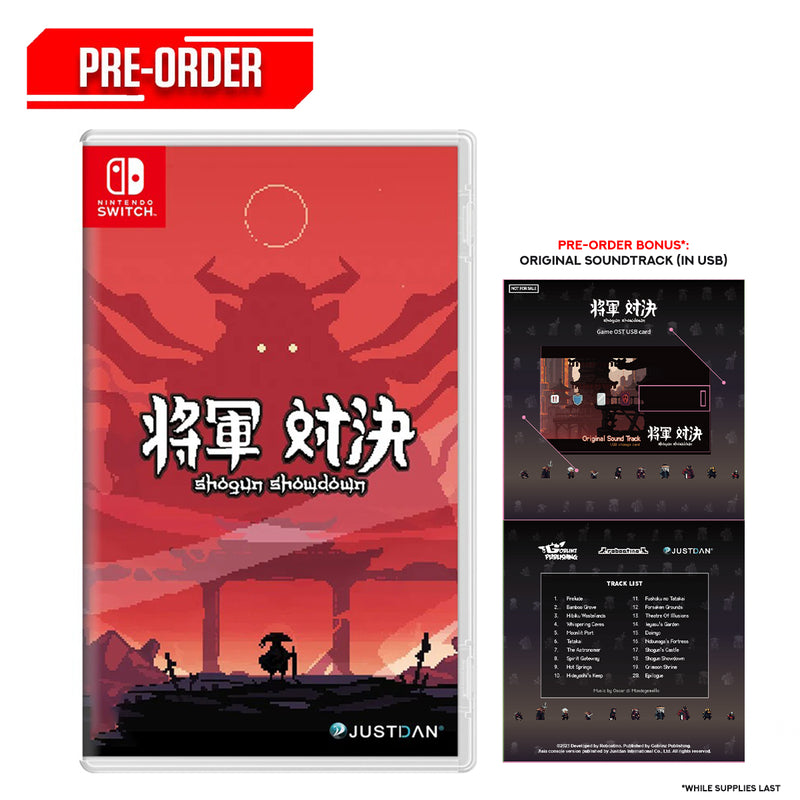 Nintendo Switch Shogun Showdown Pre Order Downpayment