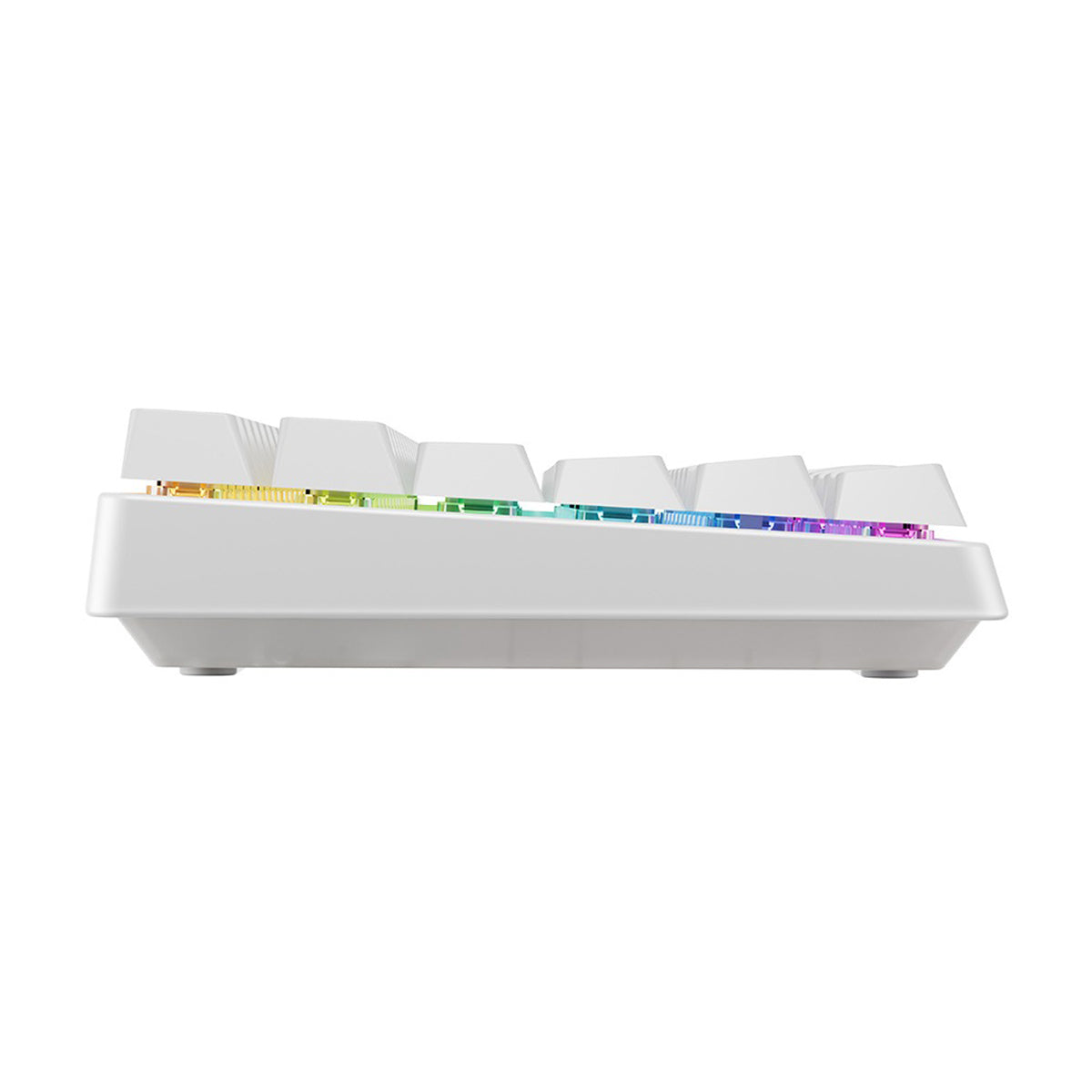 Cherry XTRFY K33 Tri-Mode Compact Wireless Mem-Chanical Gaming Keyboard (White) (G8D-24030PAAUS-0)