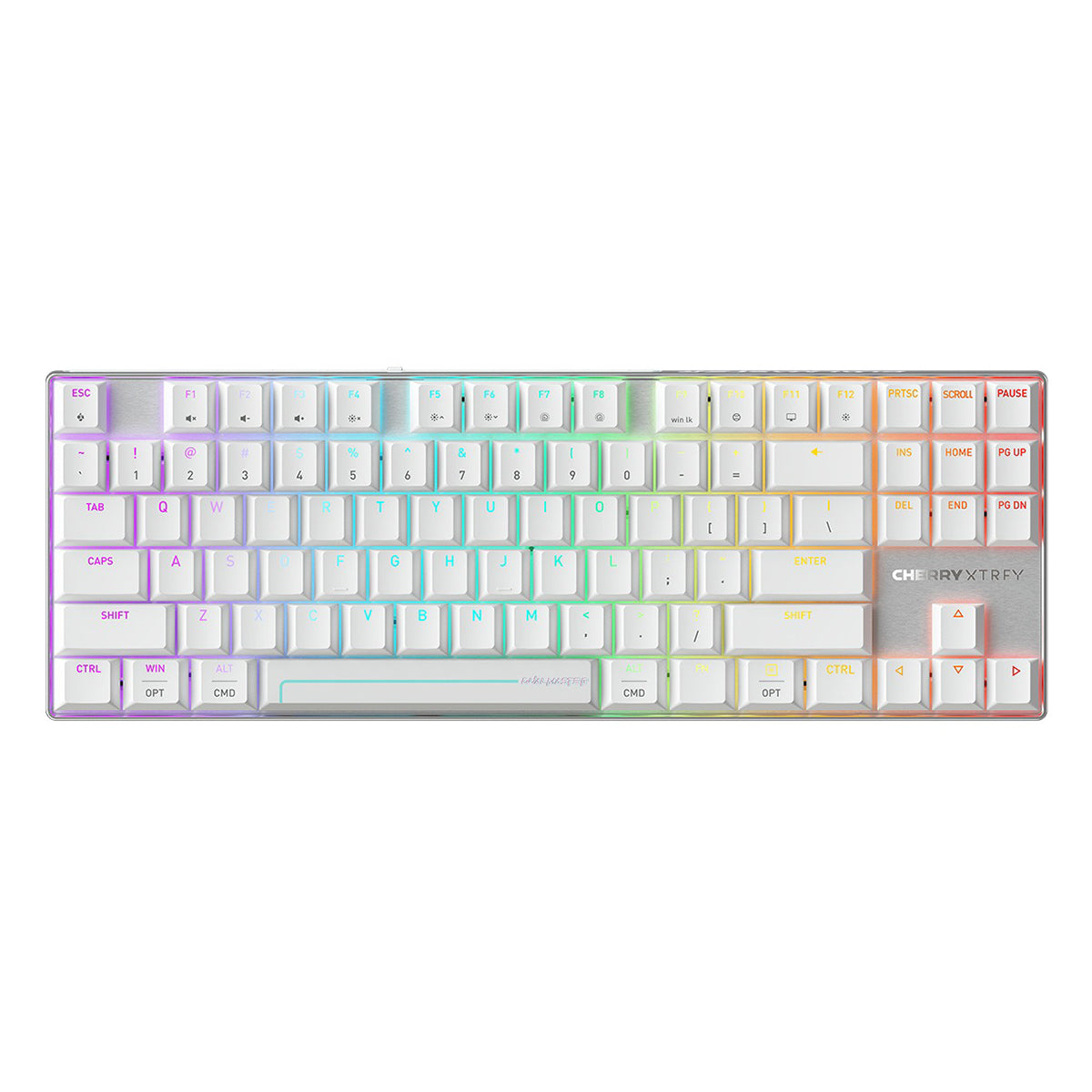 Cherry XTRFY MX 8.2 Pro TMR Wireless Magnetic Mechanical Gaming Keyboard (White)
