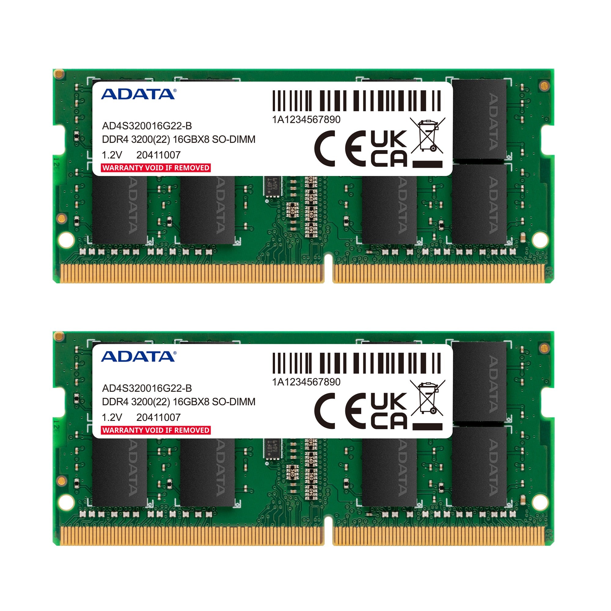 Adata 8GB DDR4 3200MHZ SO-DIMM Memory Module