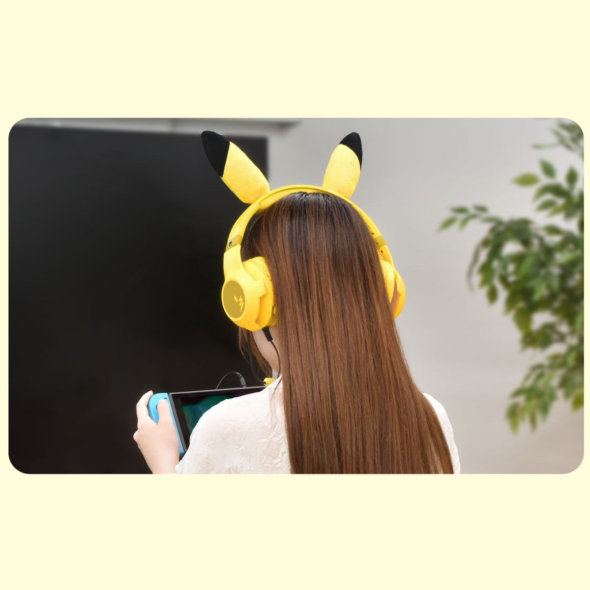 Hori Gaming Headset For Nintendo Switch (Pikachu) (NSW-550A)